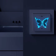 Blue Luminous Small Butterfly Bedroom Living Room