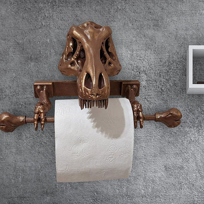 Metal Dinosaur Tissue Holder Toilet Paper Holder