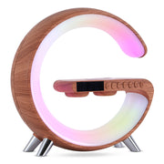 Shaped LED Lamp Bluetooth Speake Wireless Charger Atmosphere Lamp App